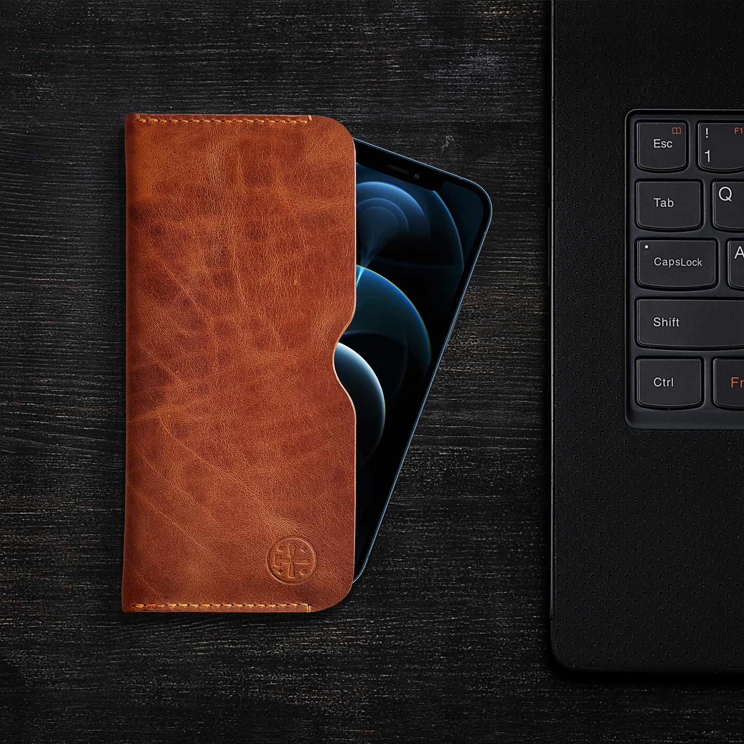 Leather Phone Cases & Sleeves | Handmade Full Grain | Chisel