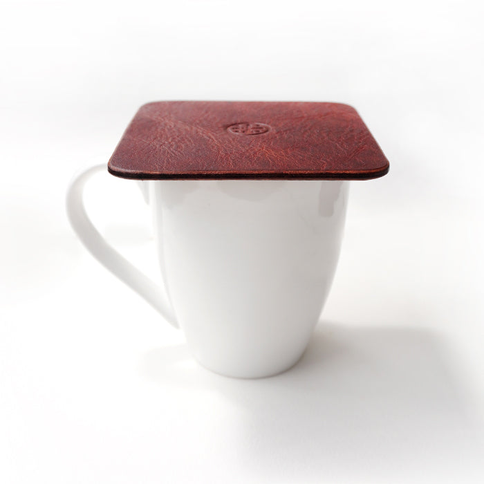 The Maker - Full Grain Leather Coasters Set of 3