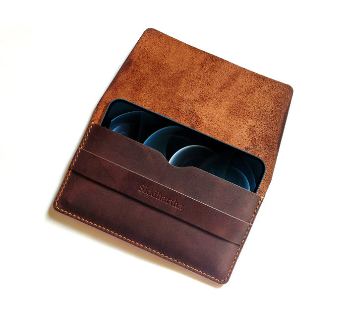 The Flapper - Leather Phone Case
