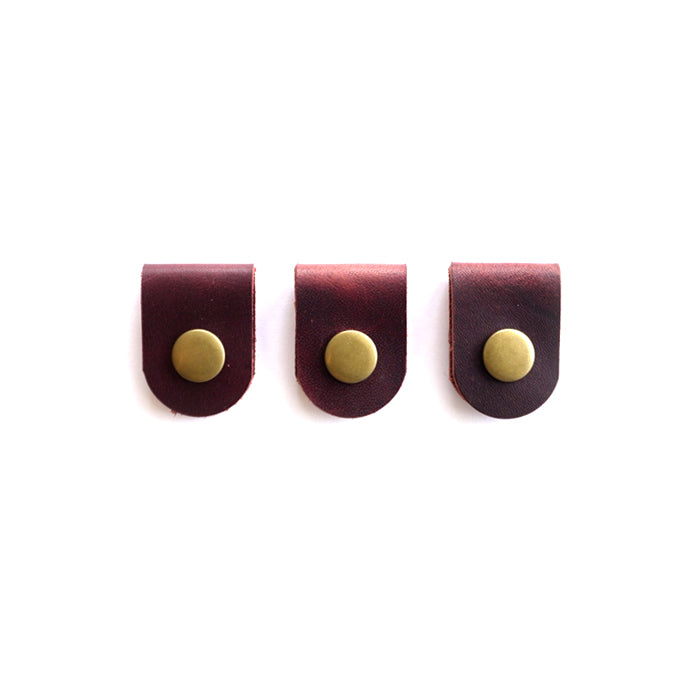 The Smart - Leather Cable Wrap Set of 3 Small