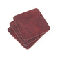 The Maker - Full Grain Leather Coasters Set of 3