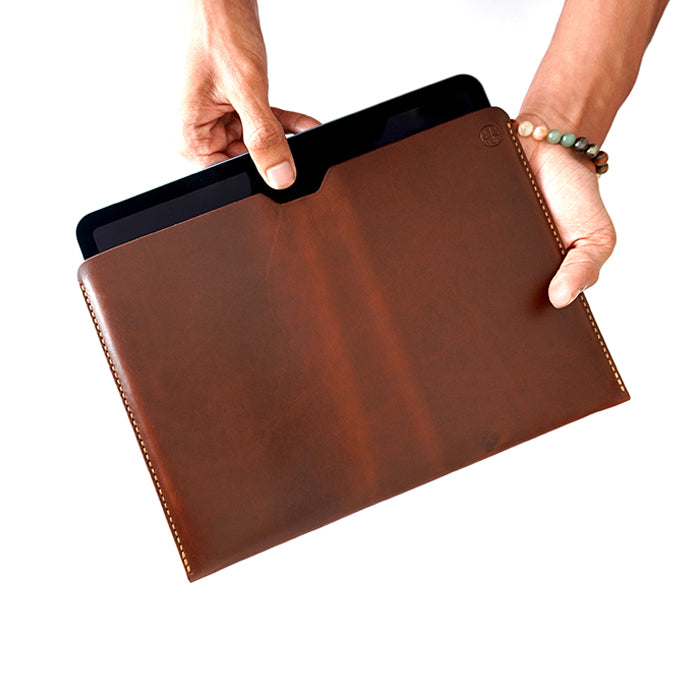 The Slider - Leather iPad Sleeves