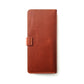 Handmade_full grain leather_cheque book_wallet_with_a_antique_button_rear