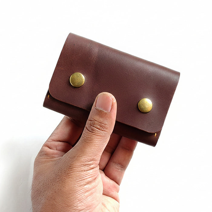The Mini Carton I - Leather Card Holder Wallet