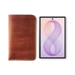 The Portrait - Leather Phone Sleeve Tan
