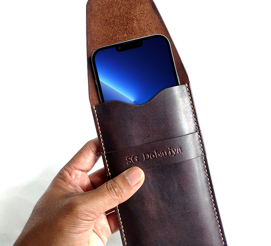 The Vertical - Leather Phone Case